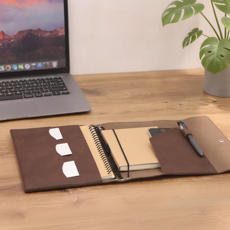 Vintage Leather Journal Notebook - 빈티지 가죽 저널 커버 | 리필