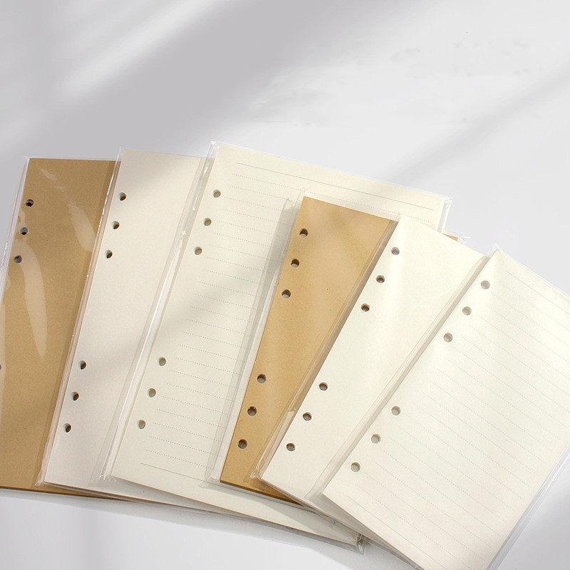 A5 Spiral Dotted Grid Notebook - A5 A6 A7 루스 리프 노트