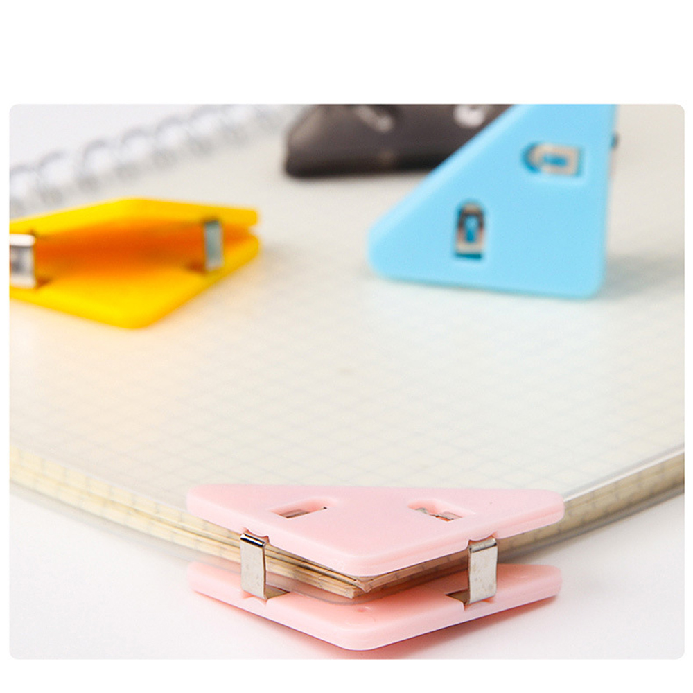 30Pcs 크리 에이 티브 삼각형 클립 빌 클립 책 종 - Stationery Books 리뷰 및 가격
