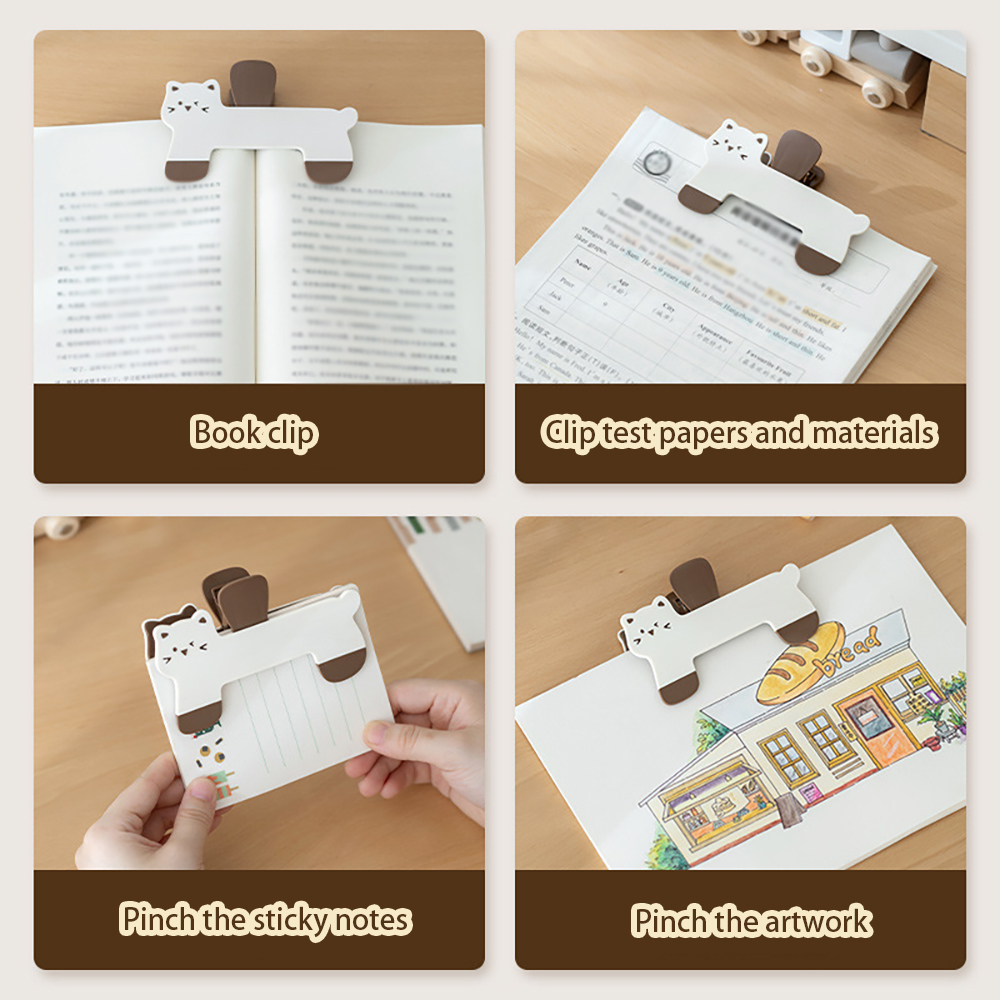 귀여운 고양이 책꽂이, 고정식 책꽂이, 사무용품 폴더, - Stationery Books 리뷰 및 가격