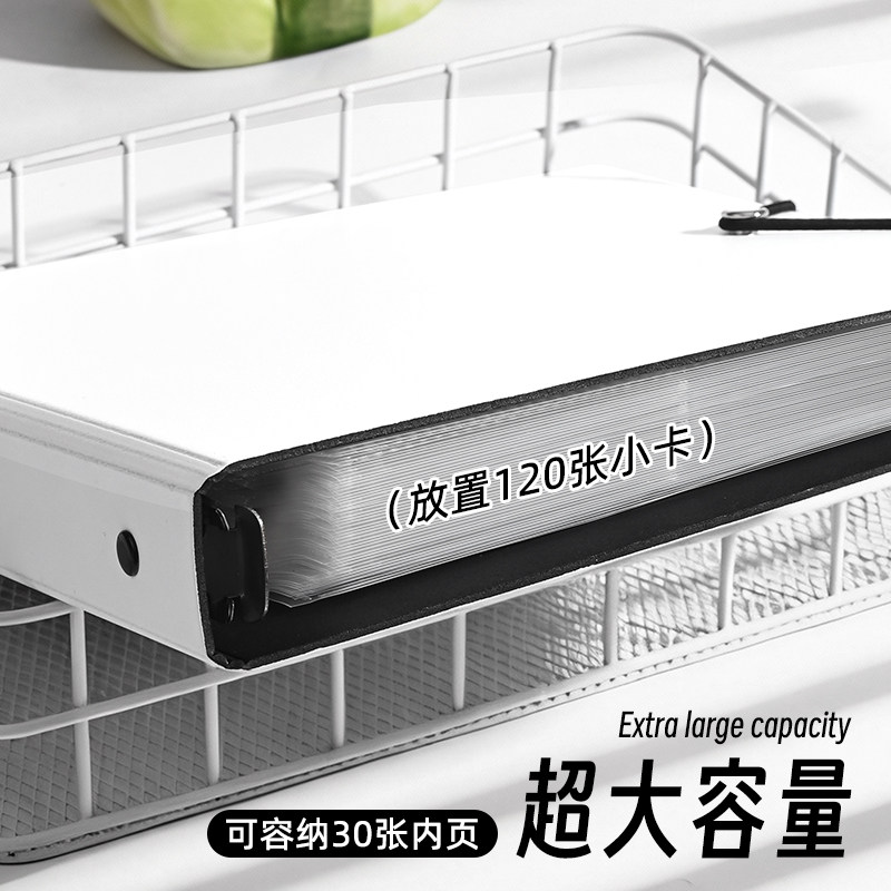 싱바 미니멀리스트 빅 A5 4포켓 포토앨범, 대용량 3 - Kpop Photo Card Binder 3 Inch 리뷰 및 가격