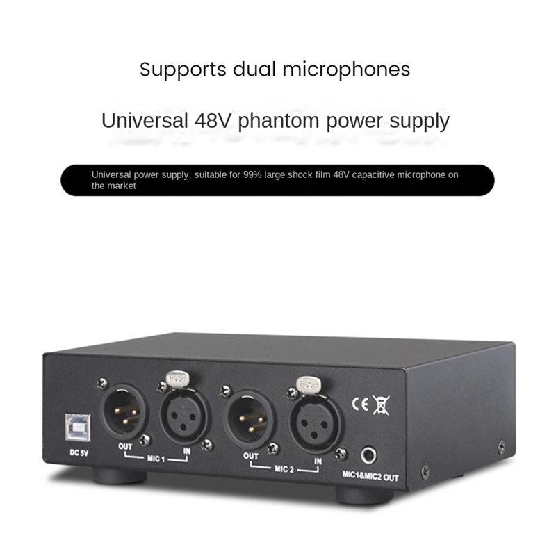 48V USB 듀얼 혼합 출력 팬텀 파워 공급 장치 ( - Music 리뷰 및 가격