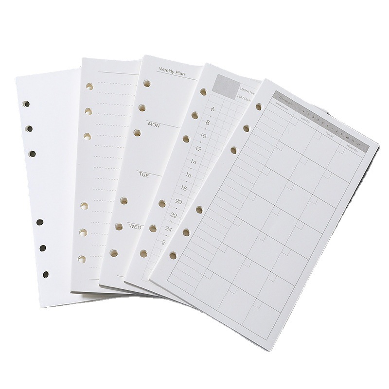 A5 A6 A7 루스 리프 노트 리필 나선형 바인더 내 - A5 Spiral Dotted Grid Notebook 리뷰 및 가격