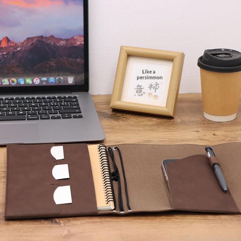 리필 가능한 노트북 정리함 컴팩트 크레이지 호스 가죽  - Vintage Leather Journal Notebook 리뷰 및 가격